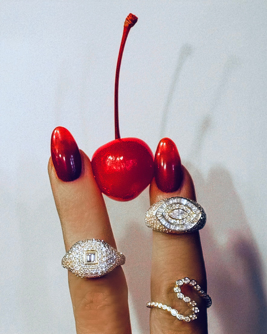 Diamond Baguette Pave Ring