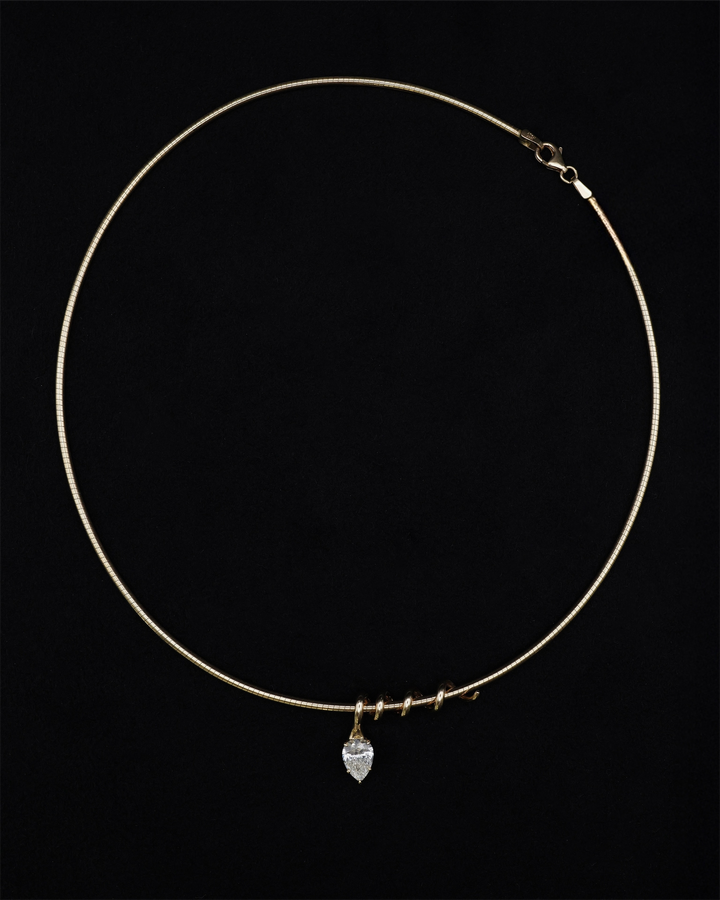 The Coil Diamond Necklace