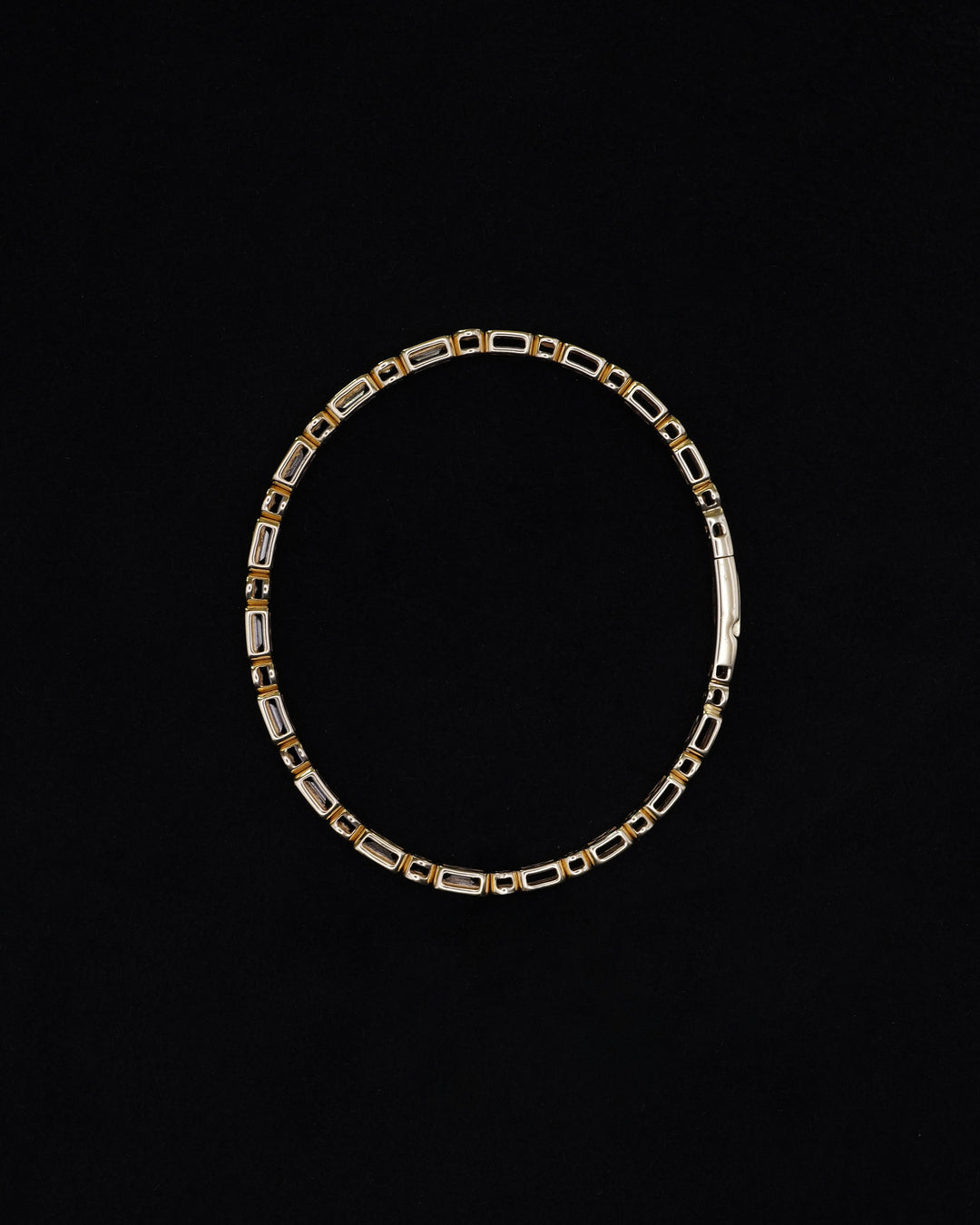 Bezel Tennis Bracelet