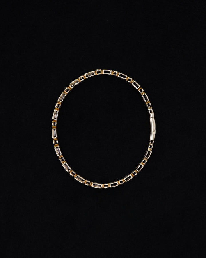 Bezel Tennis Bracelet