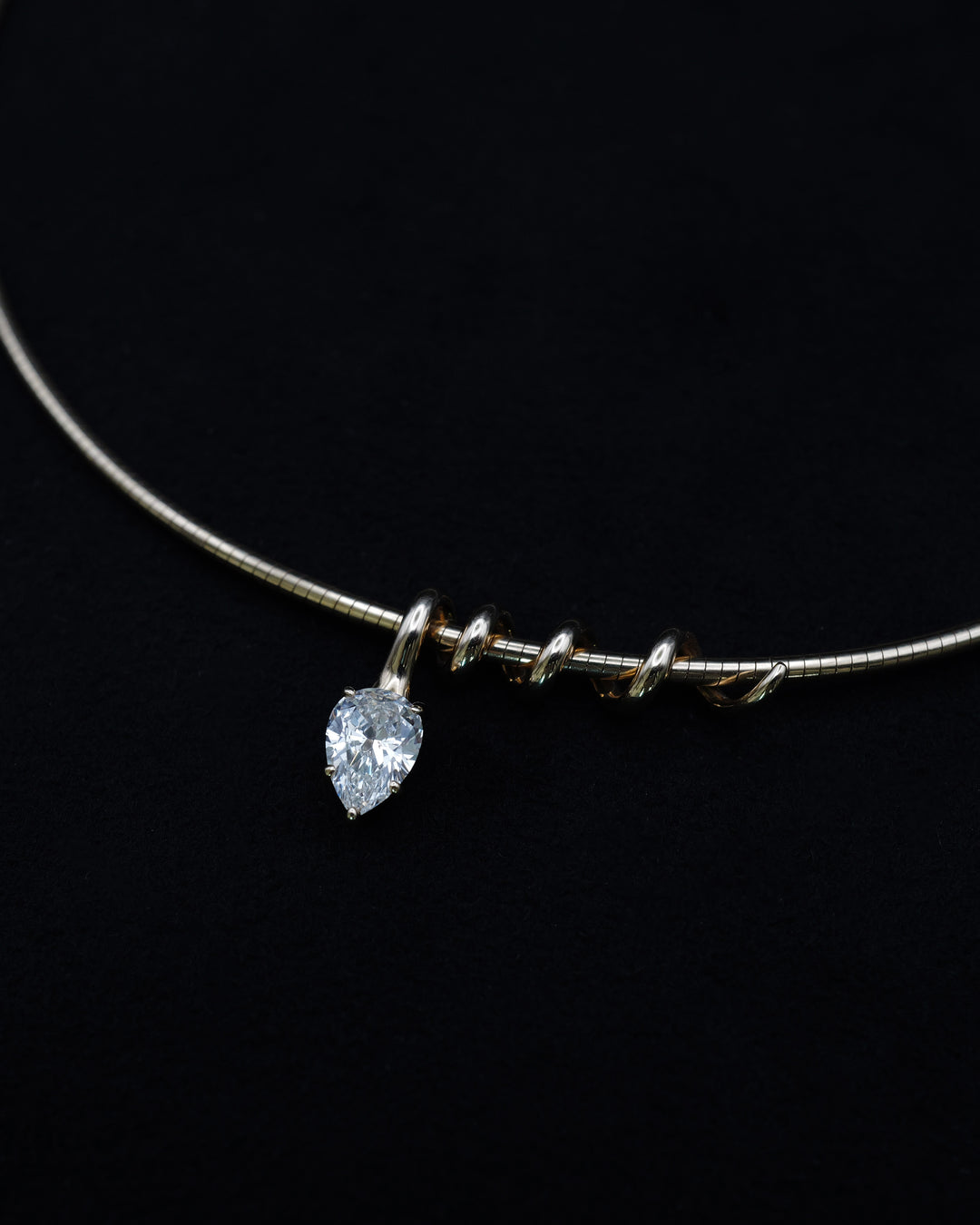 The Coil Diamond Necklace
