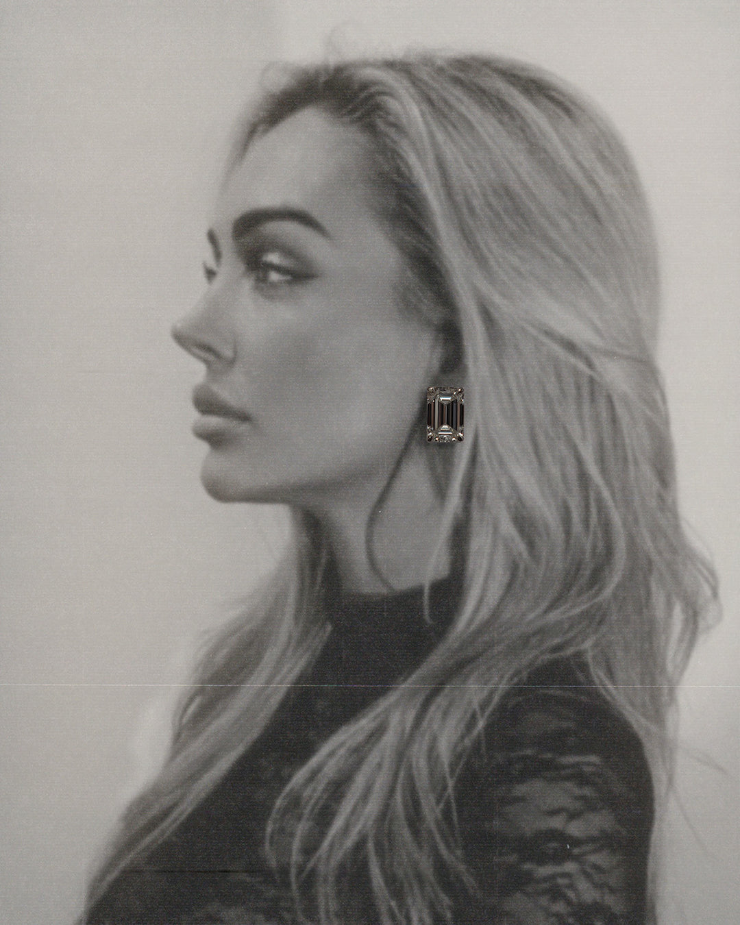 Emerald Diamond Earrings