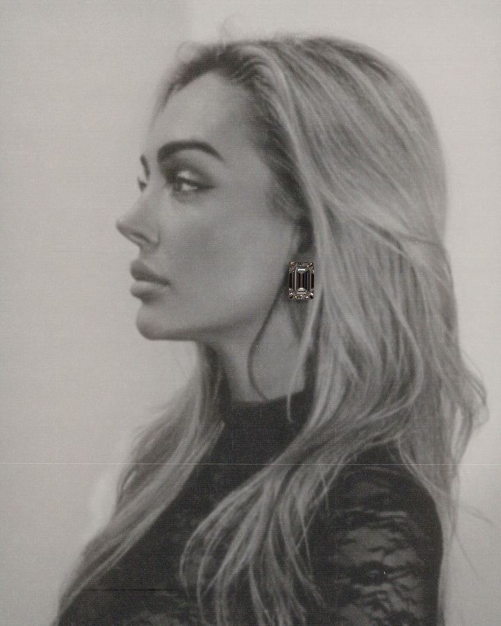 Emerald Diamond Earrings