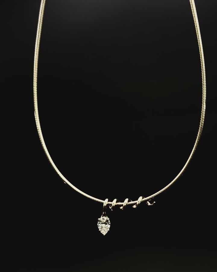 The Coil Diamond Necklace